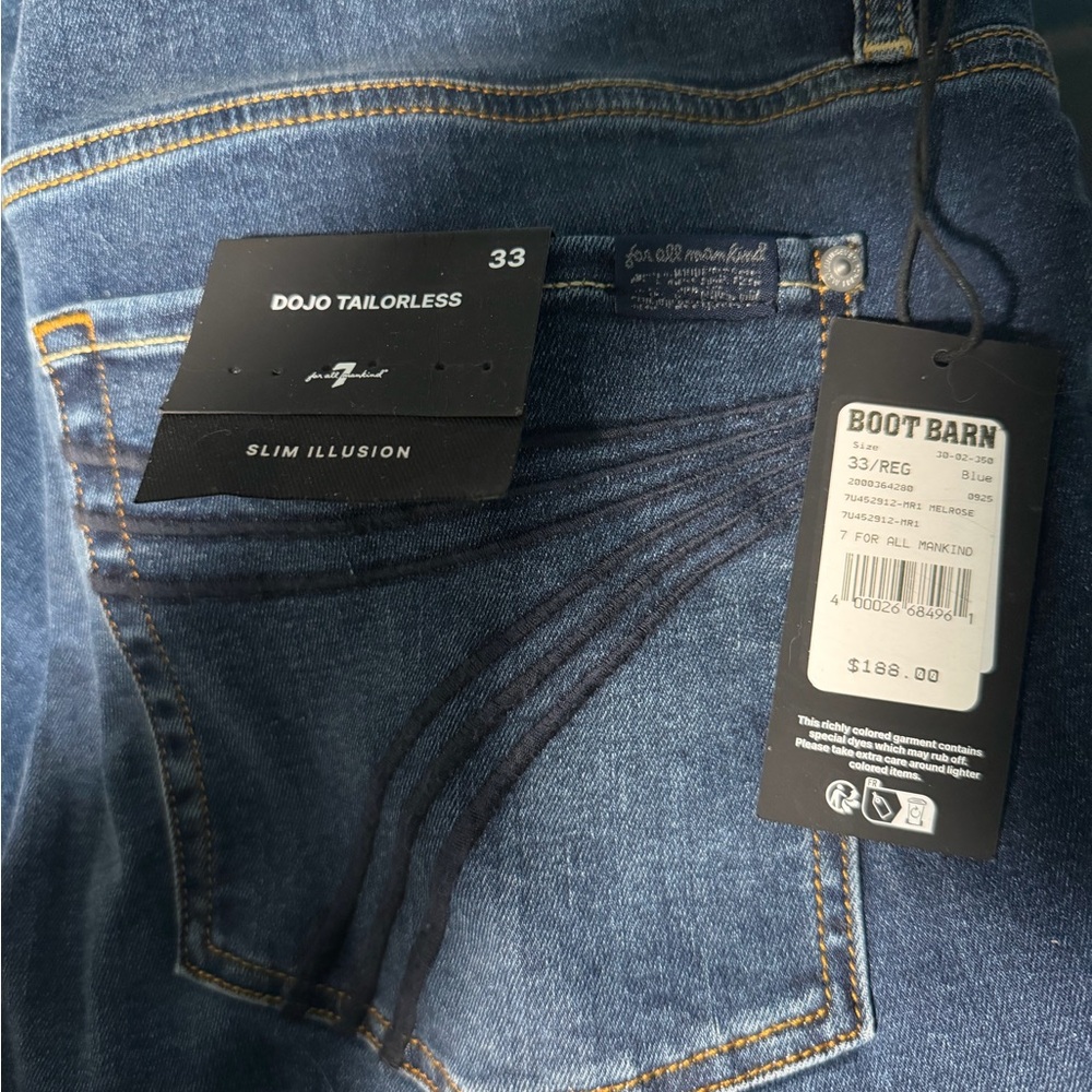 7 For All Mankind Blue Women Jeans